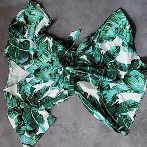 Girls Tropical Romper
